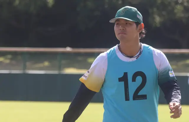 トライアウトを受ける佐藤太紀選手