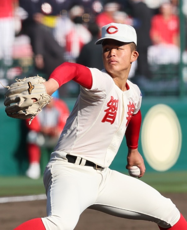 智弁学園の杉本真滉投手